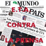 E.T.A. contra la prensa y losmedios de comunicacion