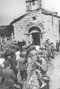 Imagen del entierro del Gua. Civil Manuel Perez Vazquez