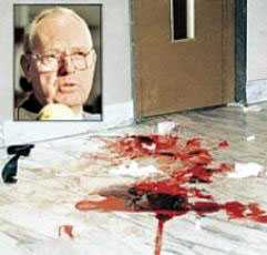 Lugar donde fue asesinado el Fiscal