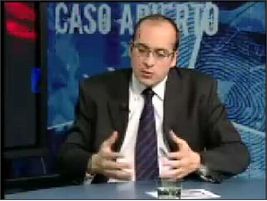 Aitor Curiel en una intervencion en el programa Caso abierto. Aitor Curiel en una intervencion en el programa Caso abierto.