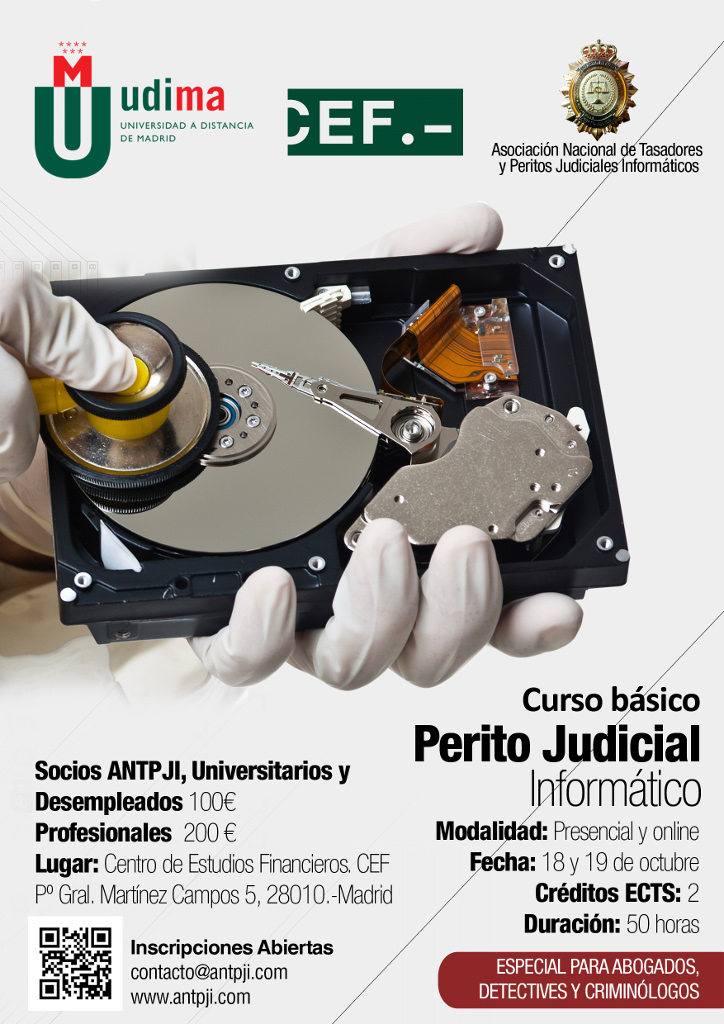 Curso basico de perito judicial informatico