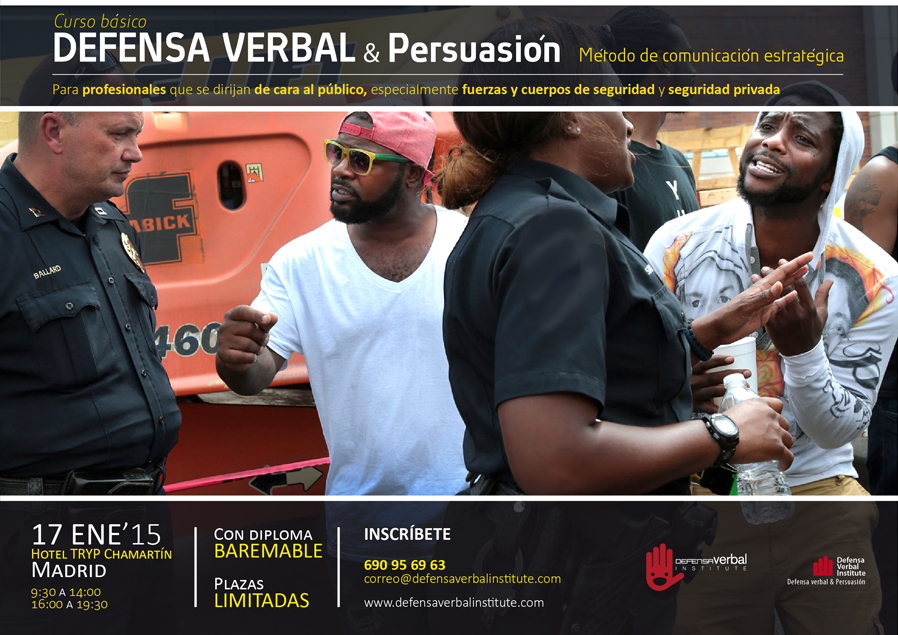 curso sobre persuasion y defensa verbal