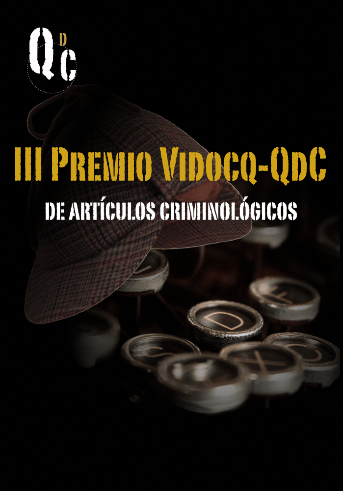 III edición del premio Vidocq-QdC III edición del premio Vidocq-QdC