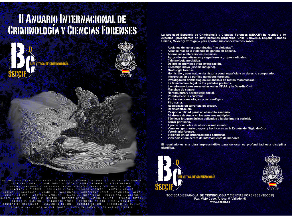 II Anuario internacional de criminología y ciencias forenses